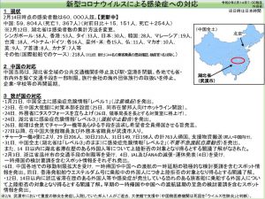 thumbnail of 資料6_外務省：新型コロナウイルスによる感染症への対応
