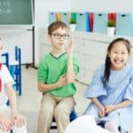 Kids at lesson