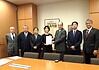 山梨県建設組合連合会・中建国保山梨県支部による建設国保育成・強化の要請