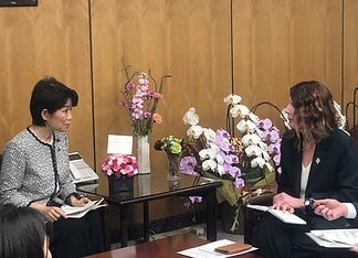 Google本社カーラ・ベイリー氏の訪問を受け意見交換