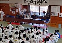 小川直也先生を講師にお迎えした合同寒稽古を石和清流館にて開催