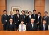 山梨県議会会派「自由民主党政風やまなし」の皆さまが来訪、今後の災害対策に向けた課題共有
