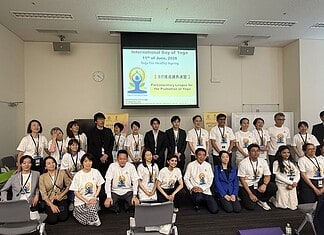 「国際ヨガの日」に合わせ【ヨガ推進議員連盟】が開催、インドのナグマ・モハメド・マリック駐日大使も参加