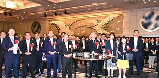 【生団連(生活衛生同業組合中央会連合会)】設立15周年記念パーティーに出席