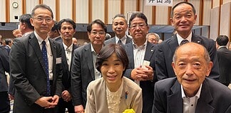 【日本バス協会】懇親会に出席、地元・山梨県の皆さまと交流を深める