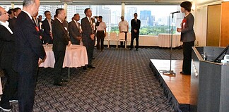 【日本冷凍空調設備工業連合会】法人化50周年記念パーティー出席、暮らしや産業を支える冷凍空調設備