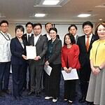 【ジェネリック医薬品の将来を考える会】上野厚生労働大臣にジェネリック医薬品・医療機器の品質確保や安定供給を提言