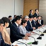 【第24回総合海洋政策本部会合】に出席、海洋開発等重点戦略や「我が国の北極政策」の状況などの報告を受ける