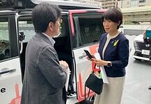 自動運転レベル4(無人自動運転)の社会実装に向けた取り組みを日産自動車で視察、意見交換