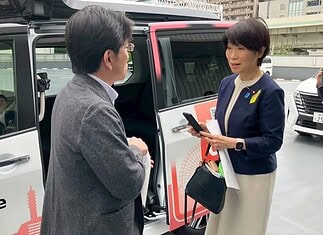 自動運転レベル4(無人自動運転)の社会実装に向けた取り組みを日産自動車で視察、意見交換