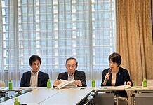 事務局長を務める自民党ケーブルテレビ議員連盟を開催、昨年取りまとめた提言の進捗状況を確認