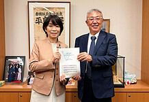【日本医師会】黒瀬常任理事が要望活動で来訪、地域医療の現状や課題、医療現場の充実の要望を伺う