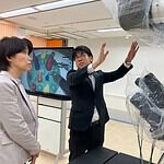 株式会社メディカロイドを訪問、国産初の実用型手術支援ロボット「hinotori」の説明を受け、操作性を体感