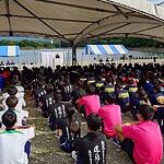 山梨県カヌー協会として「文部科学大臣杯 2026年度日本カヌースプリントジュニア選手権大会」の開会式に出席