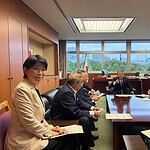 リニア中央新幹線建設促進経済団体連合会の皆さまとともに早期全線整備に向けた要望活動